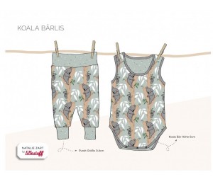 Bio Jersey Lillestoff - Koala Bärlis